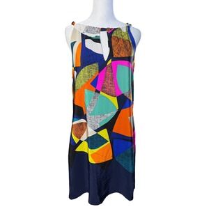 trina turk juju halter dress Trina Turk Size S 'Juju' Floral Print Sleeveless Halter Dress Multi EUC